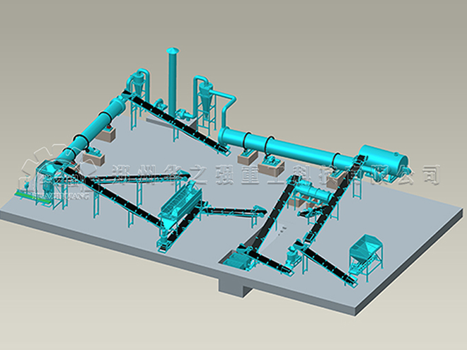 小型雞糞有機(jī)肥生產(chǎn)線的設(shè)備配置及工藝流程